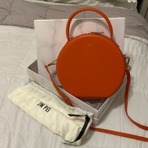 Brand new with tag orange circle jw pei structured fun bag